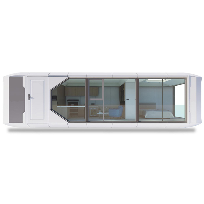 バルコニー付きモジュラーカプセルハウス-D9