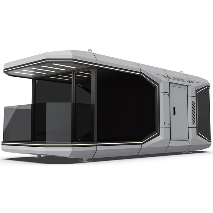 Maison capsule spatiale modulaire - D1