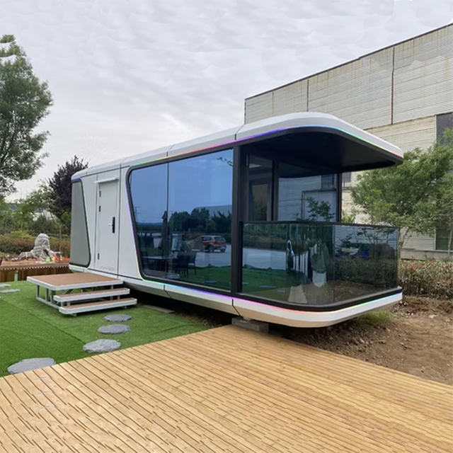 Casa C&aacute;psula con cocina