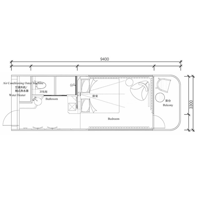 Espacio vacacional en casa c&aacute;psula